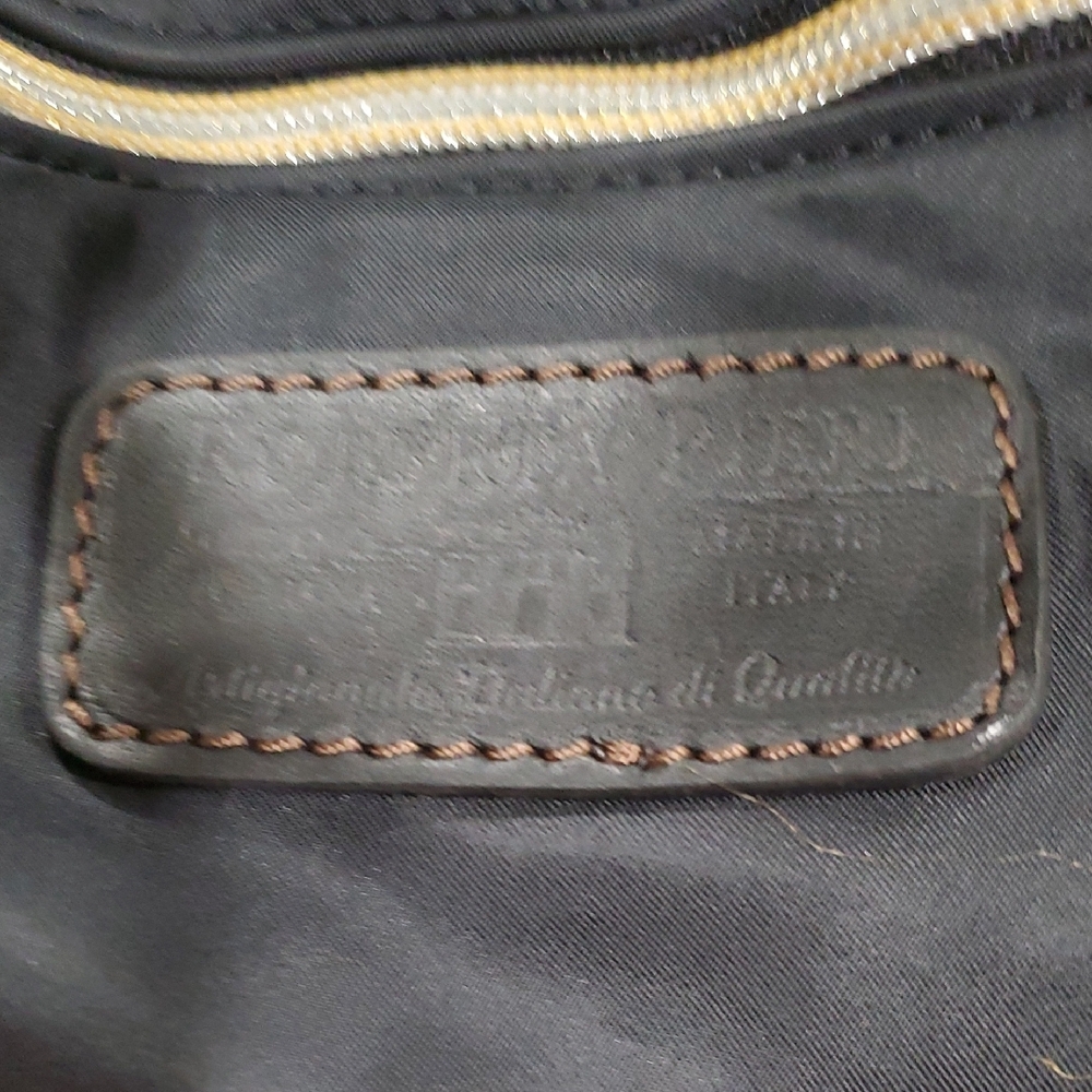 Roberta Pieri Black Canvas Tote Bag - Picture 7 of 16